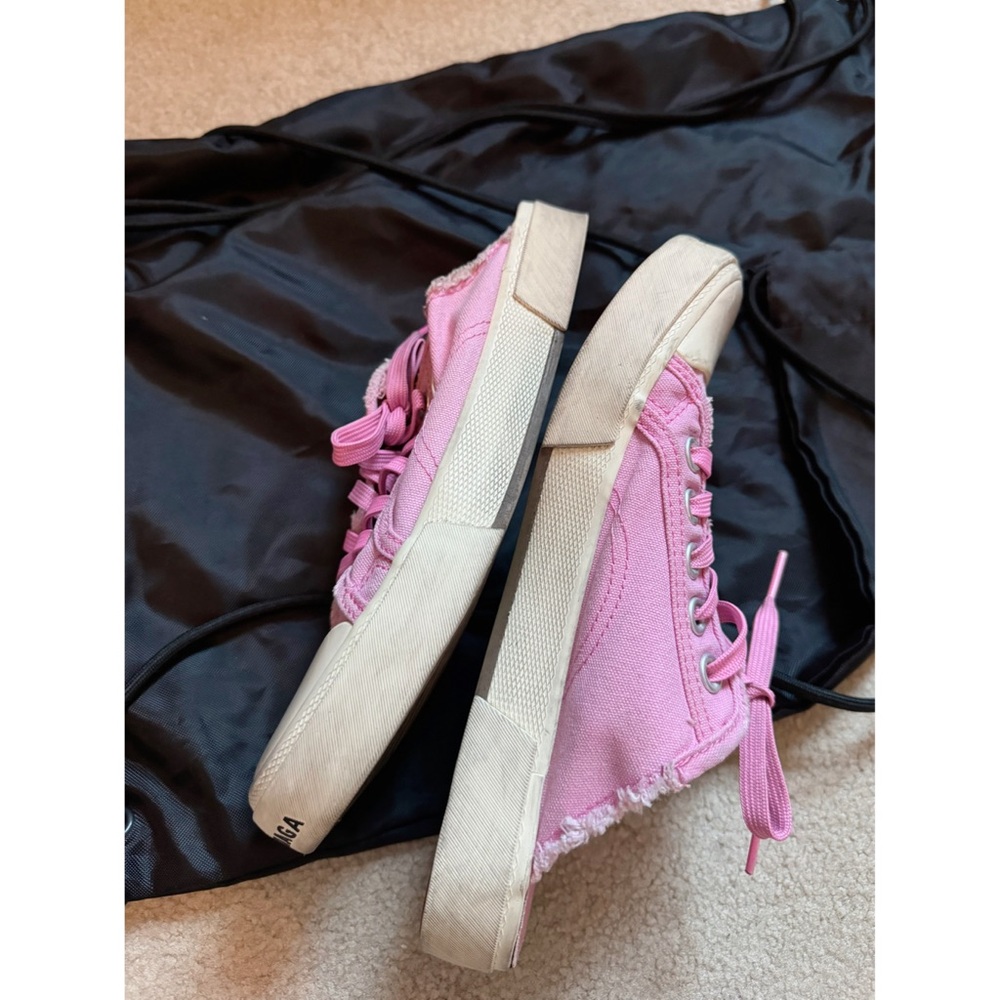 Balenciaga paris mule distress canvas sneakers - Picture 3 of 4